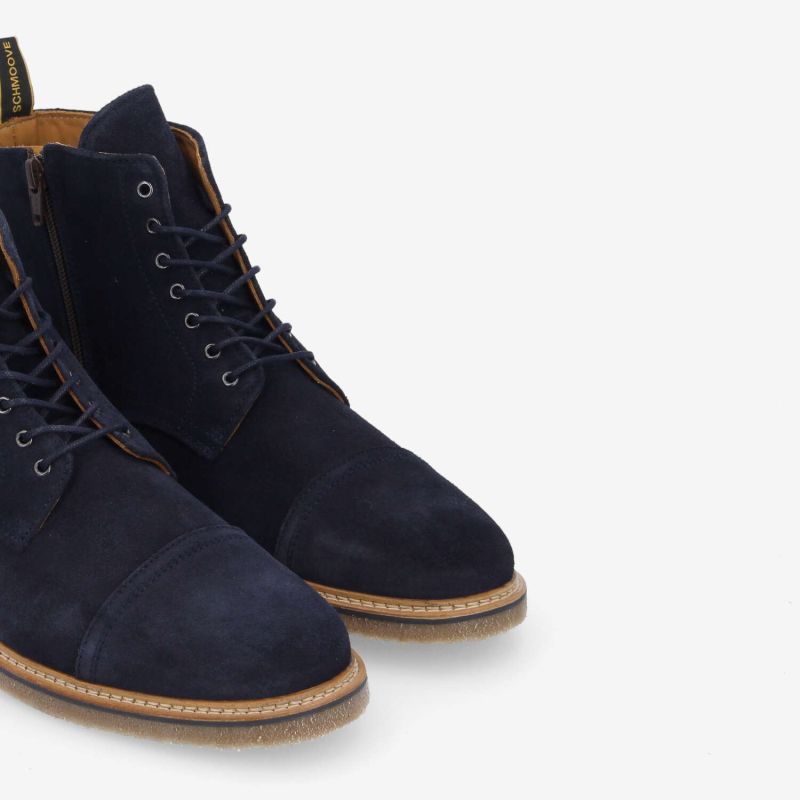 DUBLIN HUNT BOOTS M - SUEDE -  BLEU NUIT